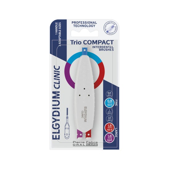 Elgydium Clinic Trio Compact Escovilhão ISO 145 1 Unidade