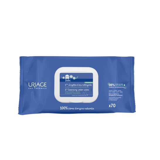 Uriage Bébé 1ères Lingettes Nettoyantes 70 lingettes Uriage Bébé 1ères Lingettes Nettoyantes 70 lingettes