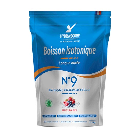 Hydrascore N°9 Boisson Isotonique Fruits Rouges 1,2Kg