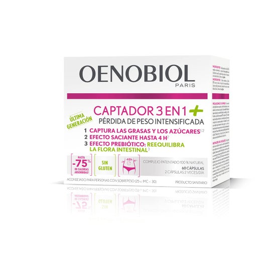 Oenobiol Capteur 3 En 1+ 60 Gélules