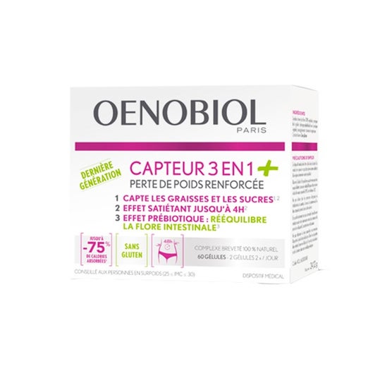 Oenobiol Capteur 3 En 1+ 60 Gélules