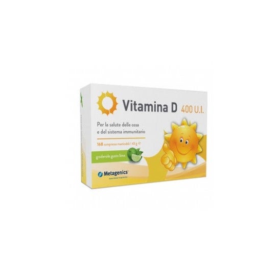 Métagéniques Vitamine D 400 Ui 168 Comprimés