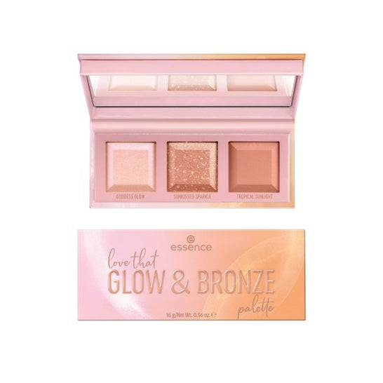 Essence Love That Glow & Bronze Paleta Sombra Olhos 16g