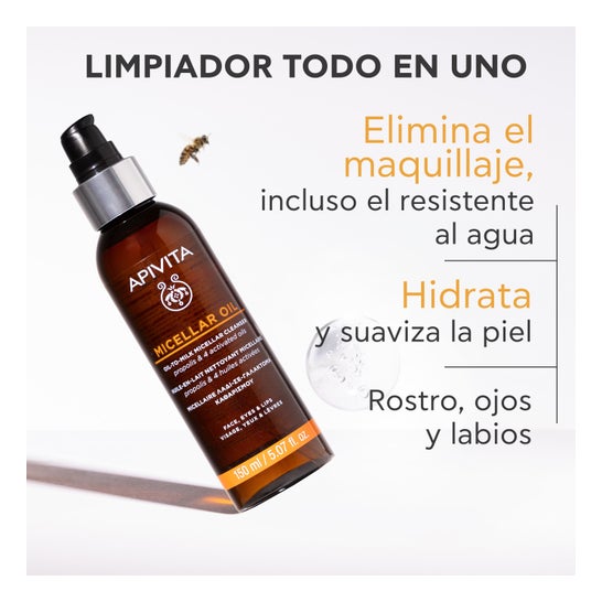 Apivita Huile En Lait Nettoyant Micellaire 150 ml