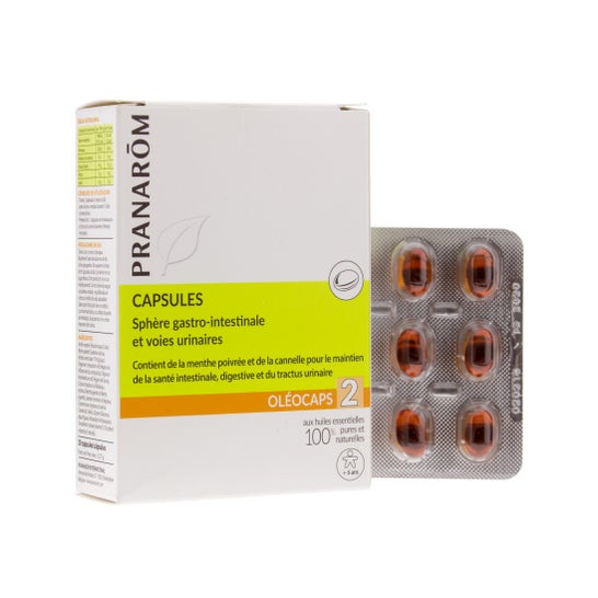 Pranarôm Oleocaps Intestinal Health 30 gélules