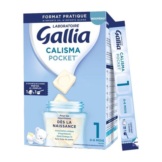 Gallia Calisma 1 Pocket Poudre 21 Sachets