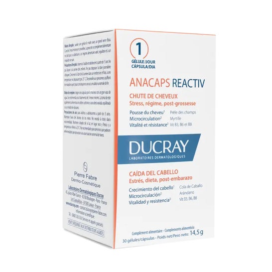 Ducray Anacaps Reactiv 30 Capsules 