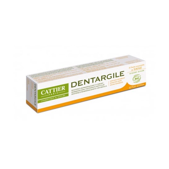 Cattier Dentargile Dentifrice Sauge 75 ml