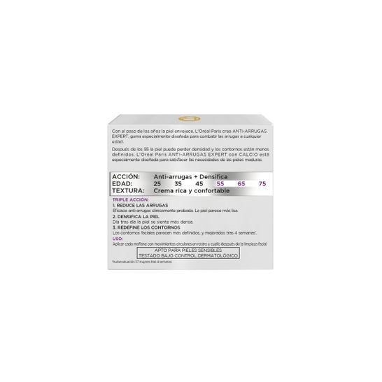 L'Oreal Anti-Wrinkle Expert Calcium +55 Crème 50ml