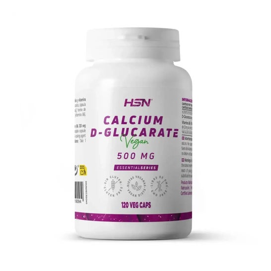 HSN D-Glucarato de Calcio 500mg 120vcaps
