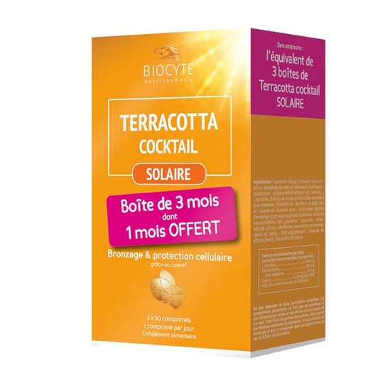 Biocyte Terracotta Cocktail Solaire 90 Comprimés