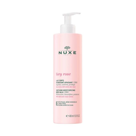 Nuxe Very Rose Lait Corps Hydratante 24H 400ml