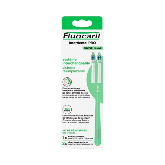 Fluocaril Interdental Pro Souple Kit Recharge 3uts