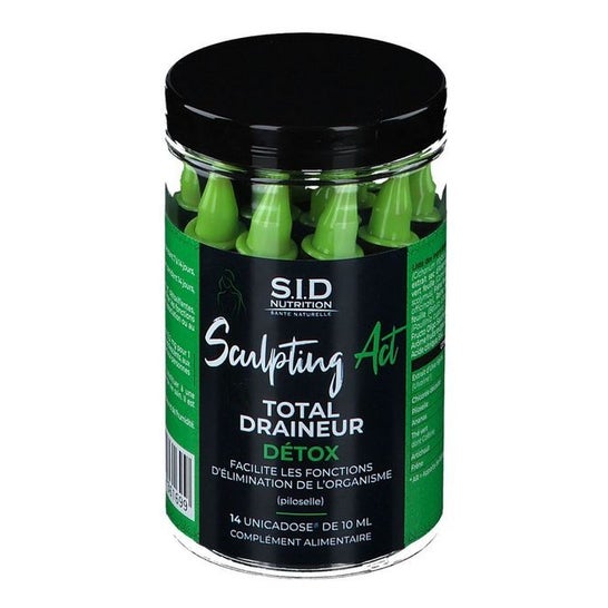 SID Nutrition Sculpting Act Total Draineur 14 unicadoses