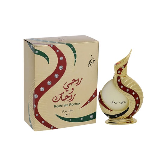 Khadlaj Roohi Wa Roohak Gold Huile de Parfum Concentrée 35ml