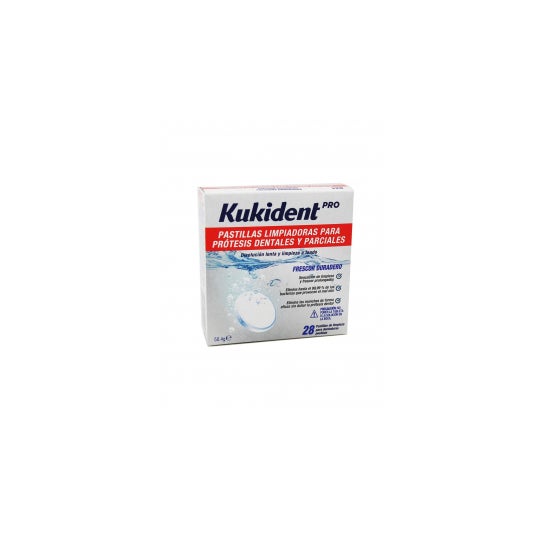 Nettoyants Kukident 28 Comprimés