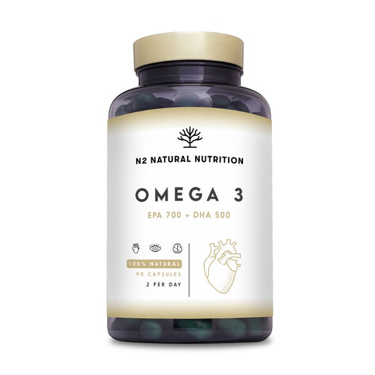 N2 Natural Nutrition Omega 3 90 Gélules