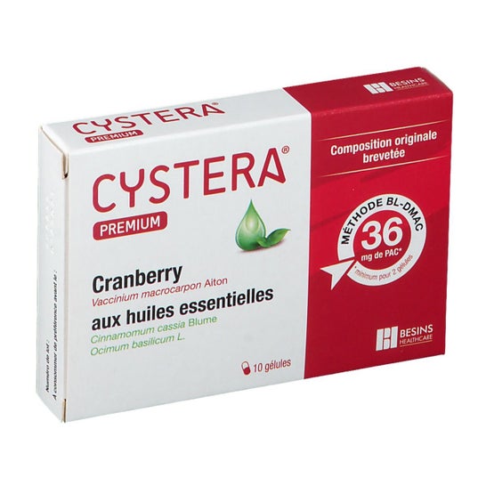 Besins Cystera Problèmes Urinaires 10 gélules