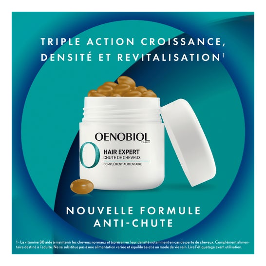 Oenobiol Hair Expert Chute De Cheveux 60 Capsules