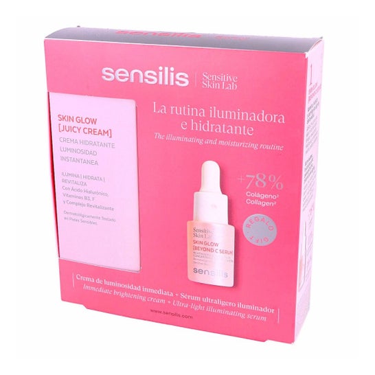Sensilis Pack Skin Glow Crème 50ml + Sérum 15ml