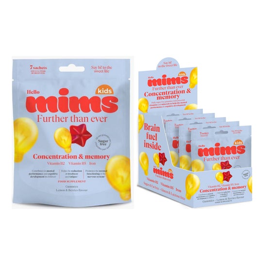 Mims Concentration et Mémoire Kids 35 Gummies Pack 7 Jours