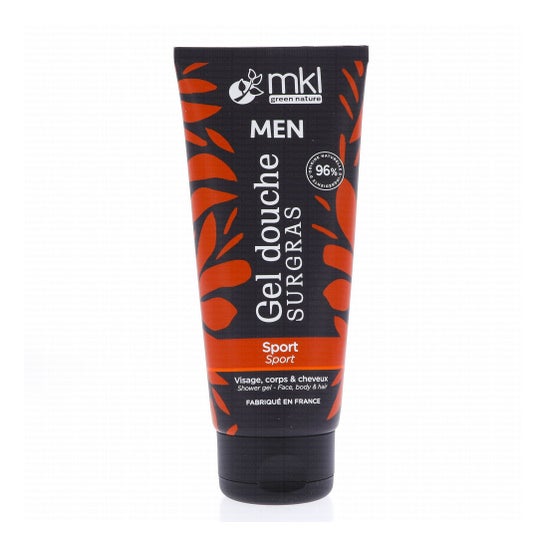 MKL Green Nature Men Gel Douche Surgras Sport 200 ml