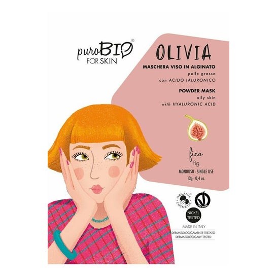 PuroBio Cosmetics Olivia Mascarilla Higo 11 Piel Grasa 13g