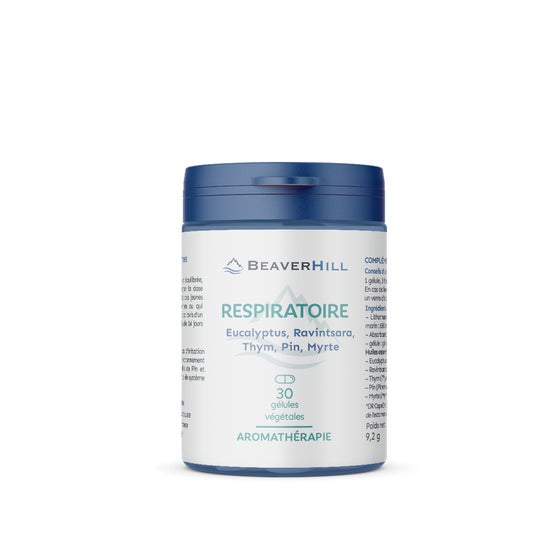 Beaverhill Respiratoire Complexe D'Aromathérapie 30 Gélules Végétales