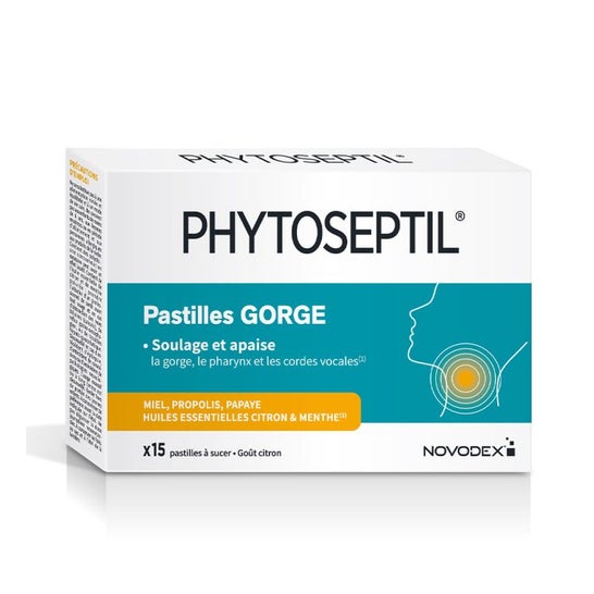 Nutreov Phytoseptil Pastilles Gorge 15comp