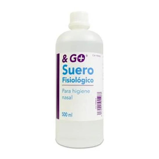 &GO Sérum physiologique 500ml &GO Sérum physiologique 500ml