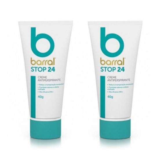 Barral Stop 24 Crema 2x40g