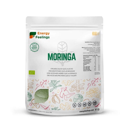 Energy Feelings Moringa Dust Eco Vegan Sans Gluten 1kg