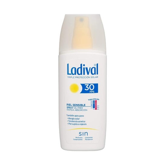 Spray pour peau sensible Ladival SPF30 150ml