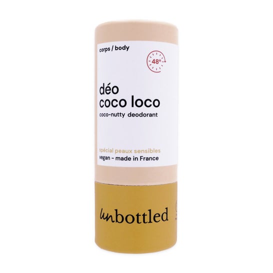 Unbottled Déo Coco Loco Peaux Sensibles 50g