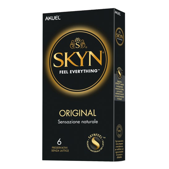 Akuel Skin Original Préservatifs Sans Latex 6uts