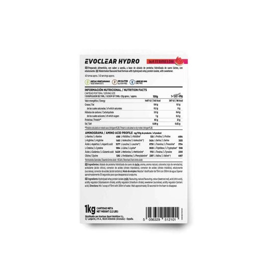 HSN Evoclear Hydro Sandía 1kg