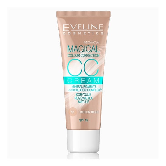 Eveline Cosmetics CC Cream Colour No. 52 Medium Beige 30ml