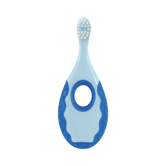 Plic Brosse Dents 0–2 Ans Anneau Dentition Capuchon Bleu 1 ut