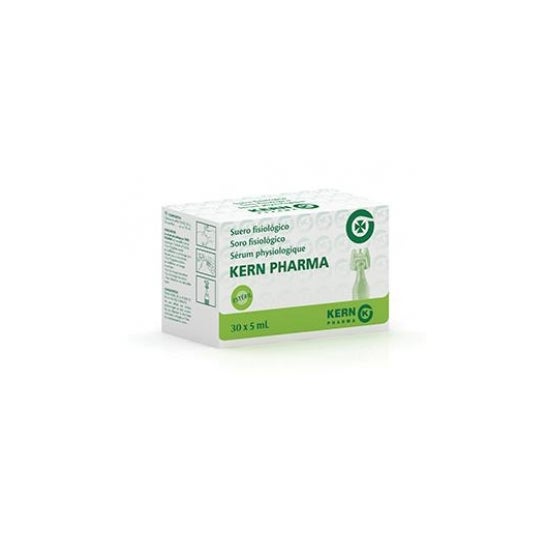 Solution saline stérile unidose de Kern Pharma 5ml X 30 Unités