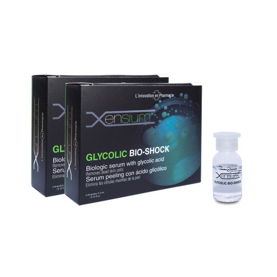 Xensium Bio-shock Glycolic 4 Ampoules X 3 Ml Pack 2 pcs