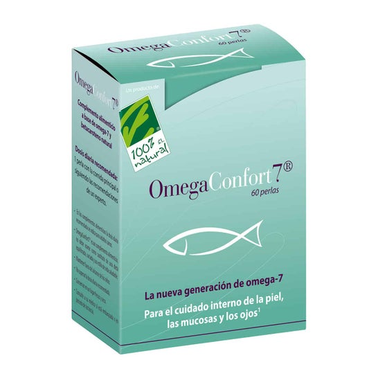 100% Natural Omega Confort 7 60 Perlas