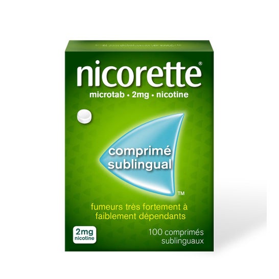 Nicorette Microtab Comprimé Sublingual 2mg 100comp