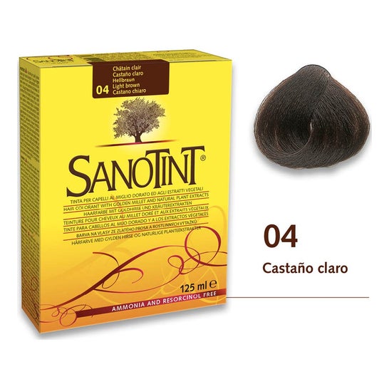 Santiveri Sanotint Tinte Classic 04 Castaño Claro 125ml *