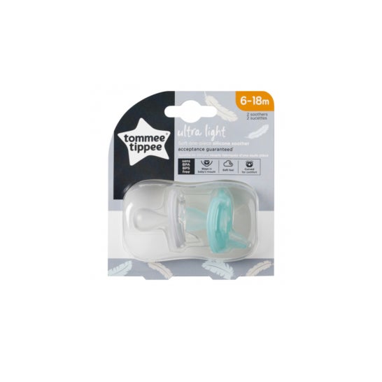 Tommee Tippee Sucette Ultra Light 6-18M 2uts