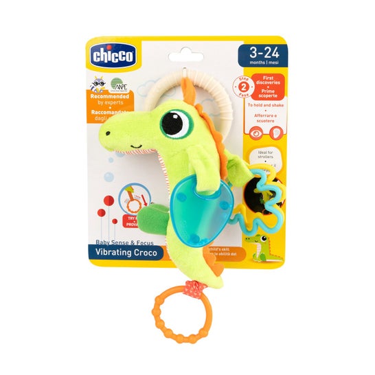 Chicco Hochet en tissu Crocodile 1 unité