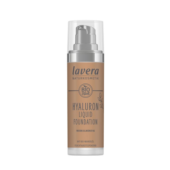 Lavera Hyaluron Fond de Teint Liquide Warm Almond 06 30 ml