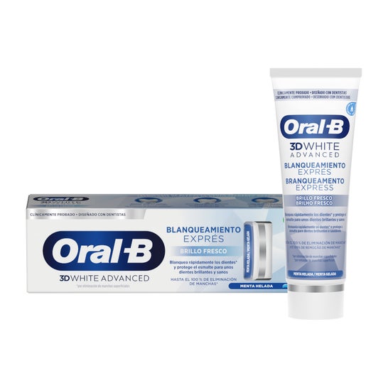 Oral-B 3D White Advanced Blanqueamiento Express Brillo Fresco 75ml