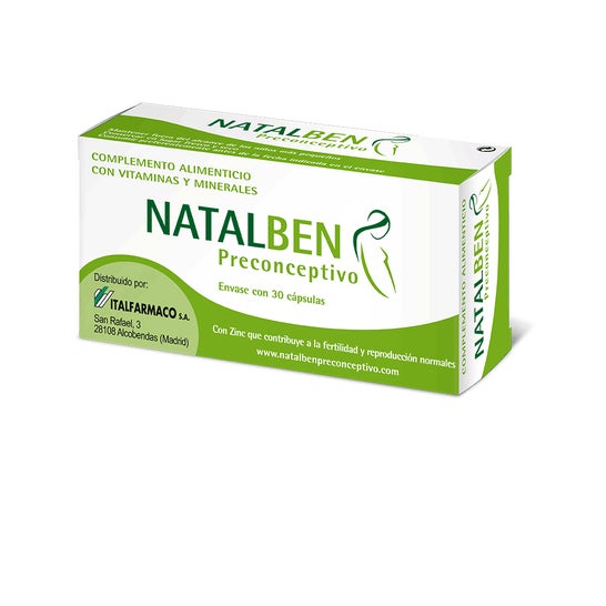 Natalben Préconception 30 gélules