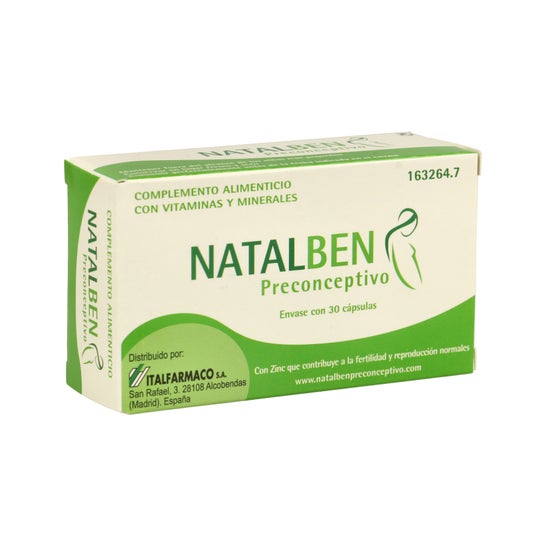 Natalben Préconception 30 gélules