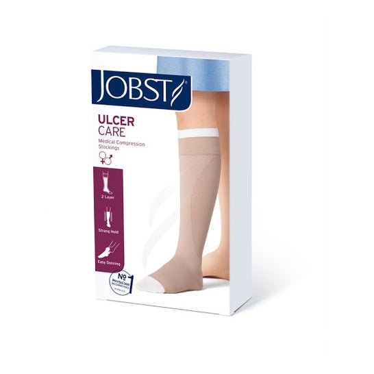 Bas Jobst Ulcercare 73631-21 Beige TS gauche 1 Paire